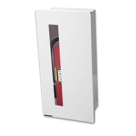 trimless recessed fire extinguisher cabinet